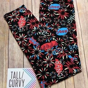 LuLaRoe Americana Tall/Curvy Leggings